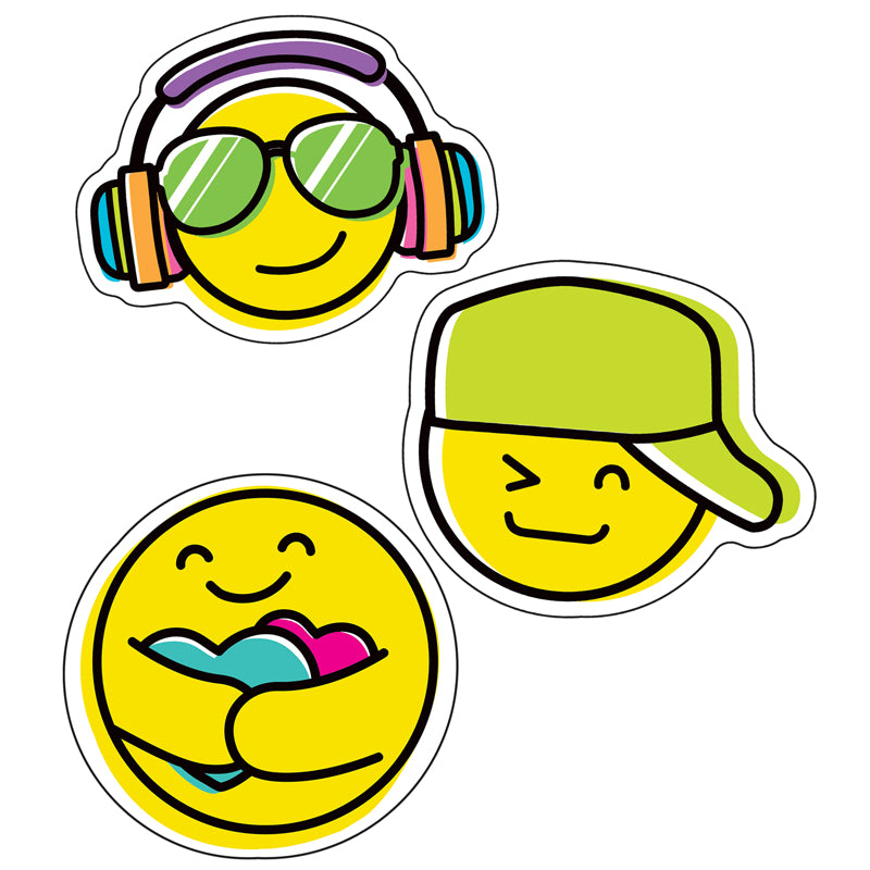 KIND VIBES SMILEY FACES CUT OUTS