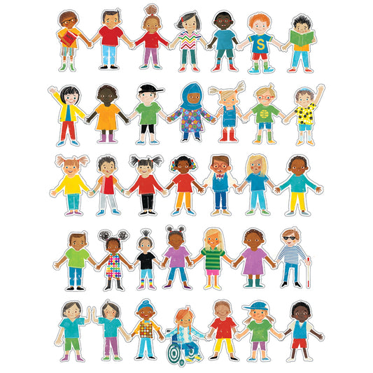 ALL ARE WELCOME KIDS CUT OUTS