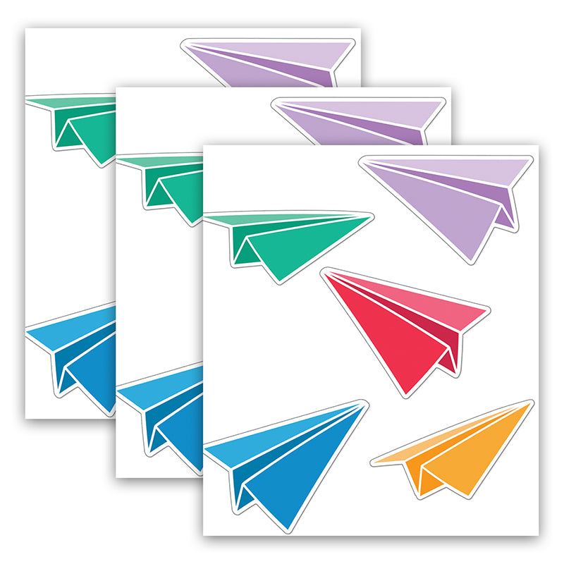 (3 PK) HAPPY PAPER PLANE CUT-OUTS