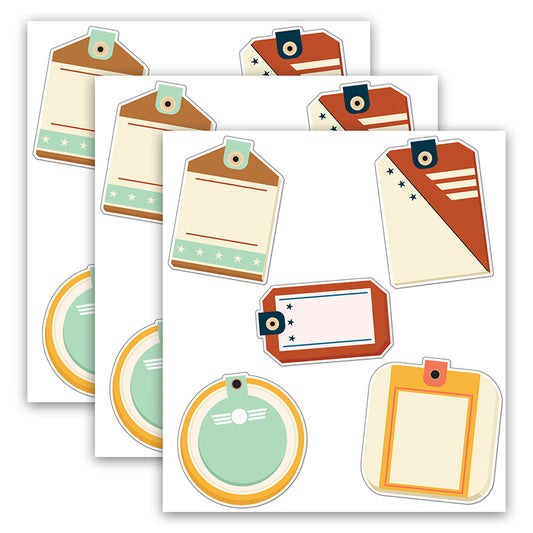 (3 PK) EXPLORE TRAVEL TAGS CUT-OUTS