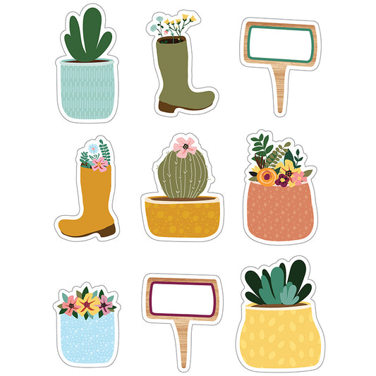 BOOTS POTS & GARDEN SIGNS CUT-OUTS