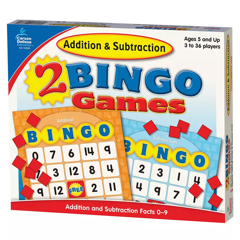 ADDITION & SUBTRACTION BINGO