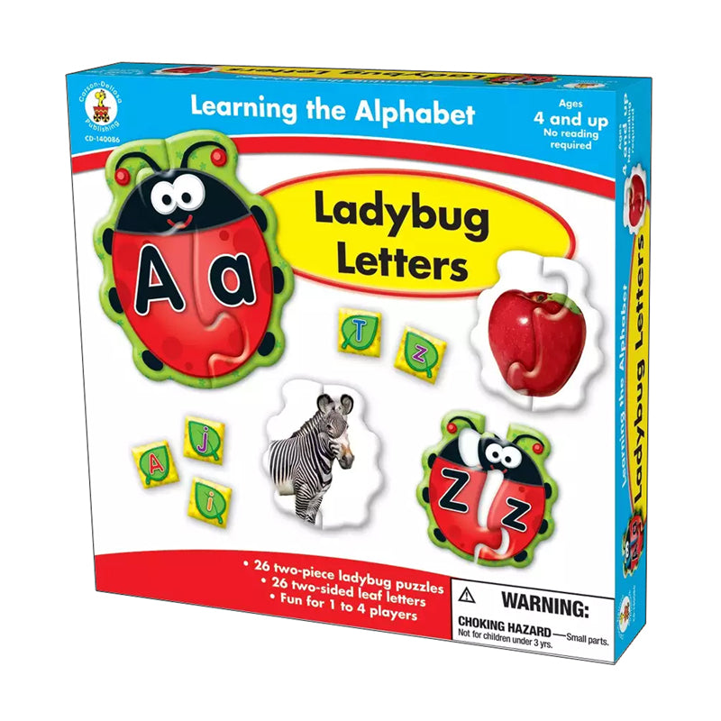 LADYBUG LETTERS BOARD GAME