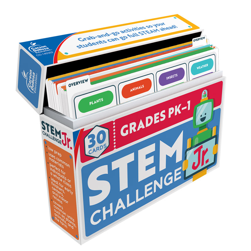 STEM CHALLENGE JR LEARNING CARDS