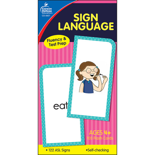 FLASH CARDS SIGN LANGUAGE