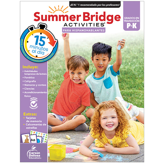 SUMMER ACTIVITIES SPANISH PK-K