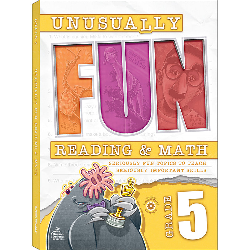 GR5 READING & MATH WORKBOOK