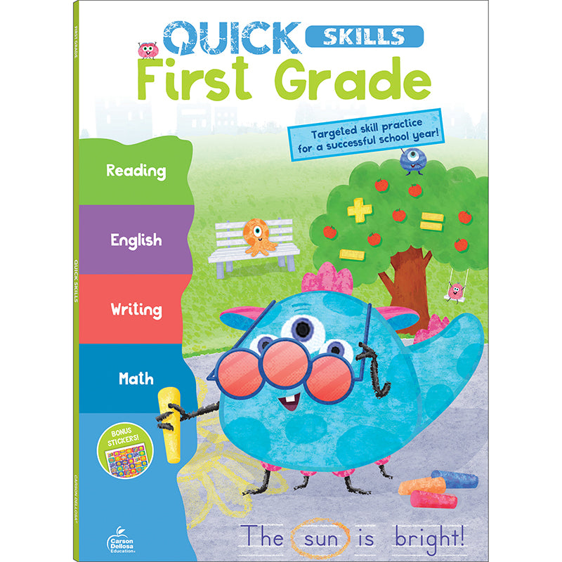 QUICK SKILLS FIRST GRADE WORKBOOK