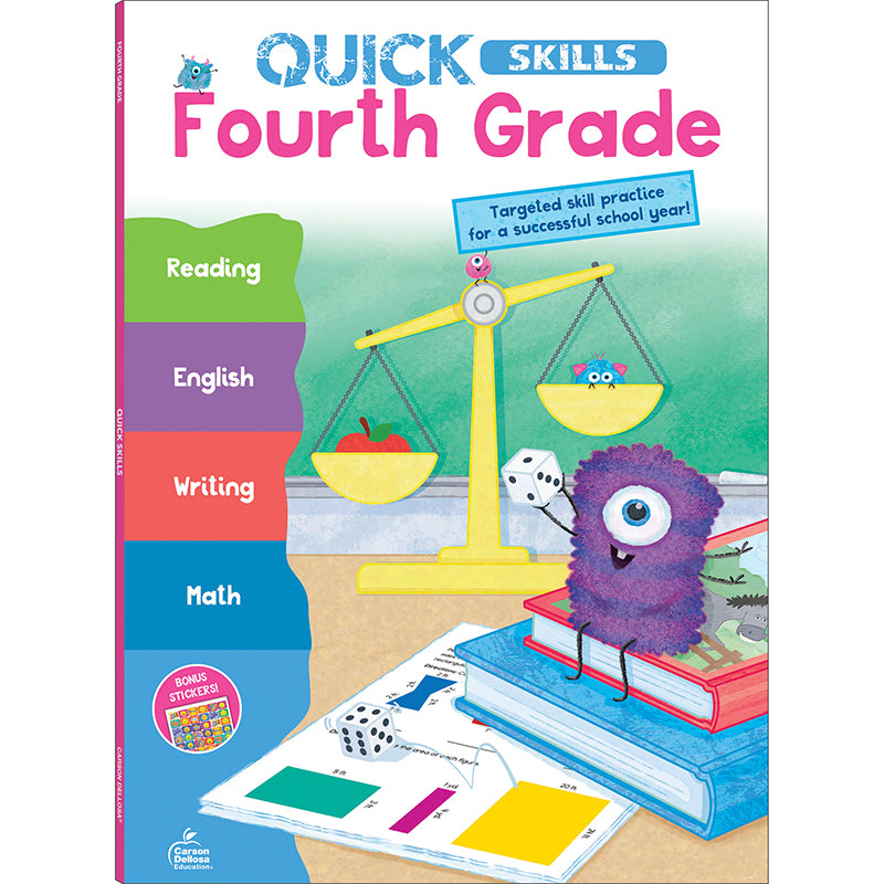 QUICK SKILLS FOURTH GRADE WORKBOOK