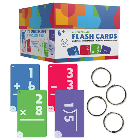 ALL FACTS MATH FLASH CARDS