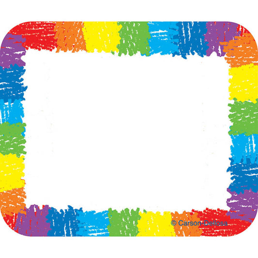 NAME TAGS RAINBOW KID-DRAWN 40/PK