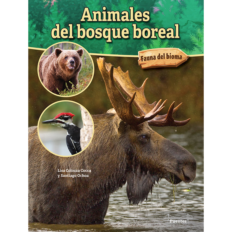 ANIMALES DEL BOSQUE BOREAL HARDCOVR