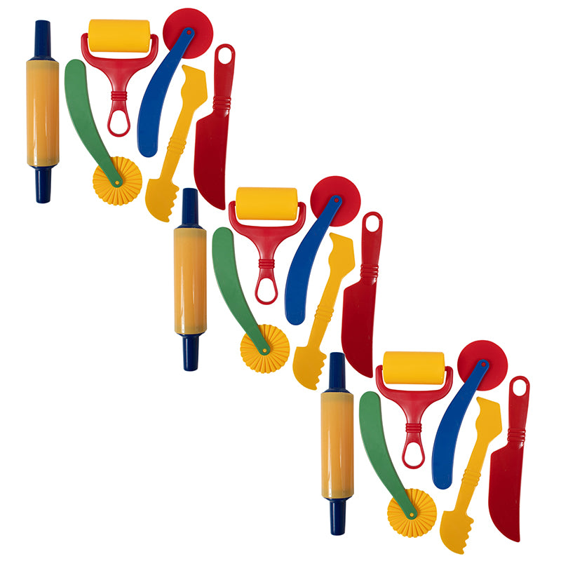 (3 ST) DOUGH TOOLS - SET OF 6