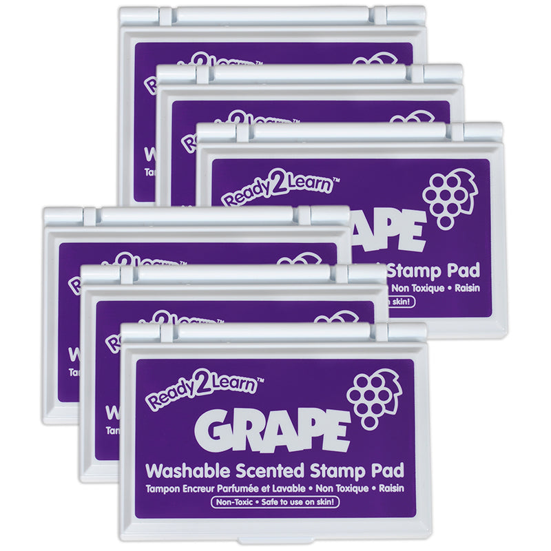 (6 EA) WASH SCENT STAMP PAD PURPLE