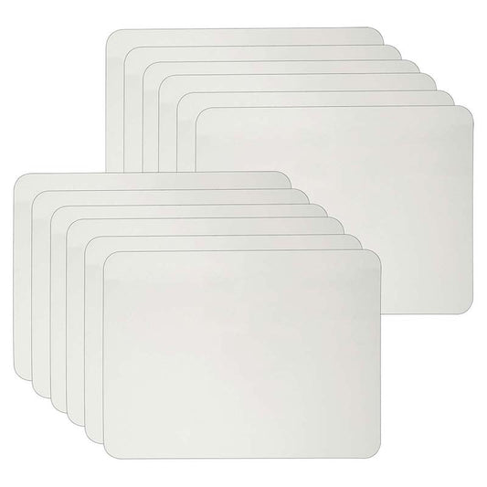 (12 EA) LAP BOARD 9X12 PLAIN WHITE