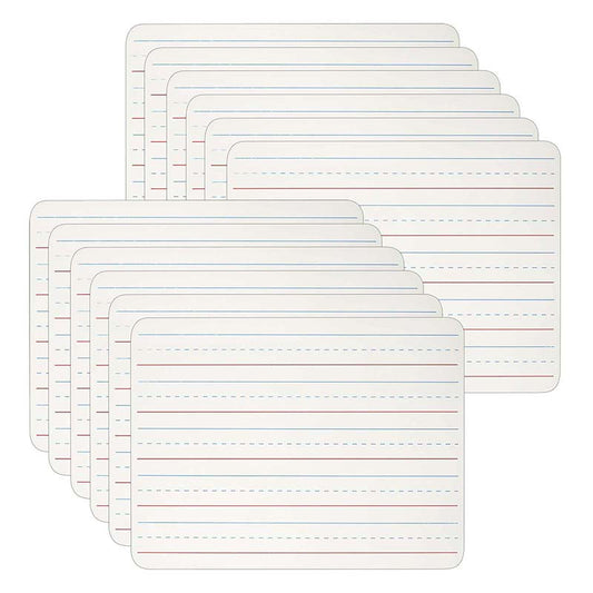 (12 EA) LAP BOARD 12X12 LINED WHITE