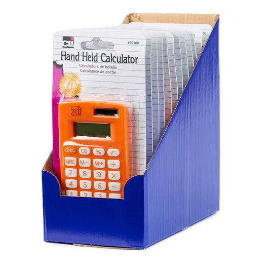 12 PACK 8 DIGIT HANDHELD CALCULATOR