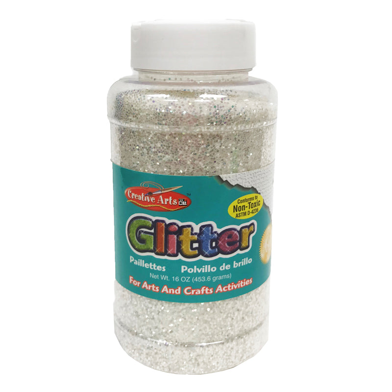 GLITTER 16 OZ BOTTLE IRIDESCENT