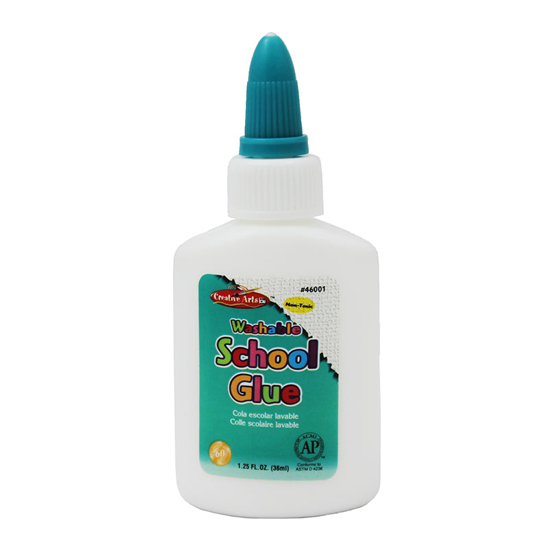 ECONOMY WASHABLE SCHOOL GLUE 1.25OZ