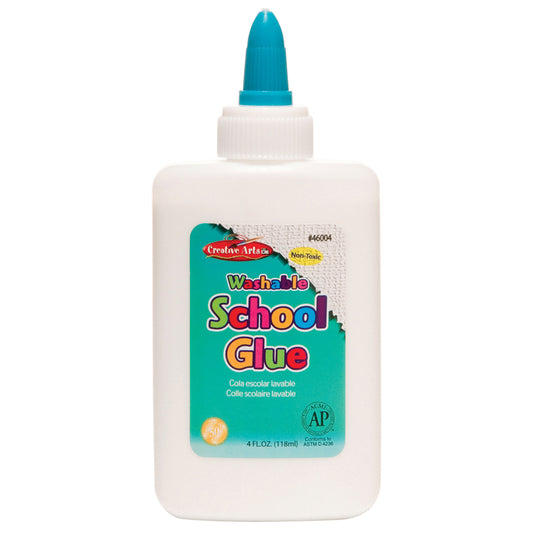 ECONOMY WASHABLE SCHOOL GLUE 4 OZ