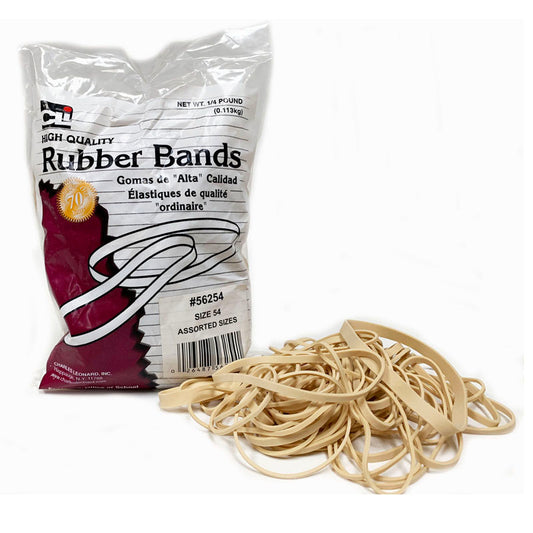 RUBBER BANDS 1/4 LB BAG