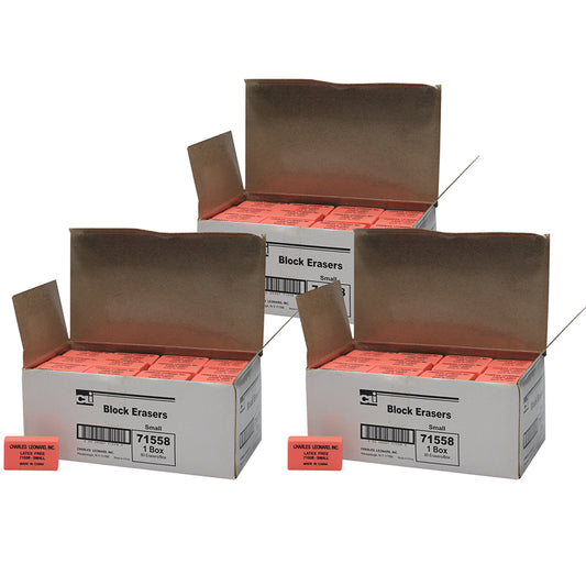 (3 BX) PENCIL ERASER SMALL 80/BX