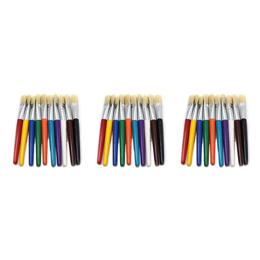 (3 ST) BRUSHES STUBBY FLT 10 PER PK