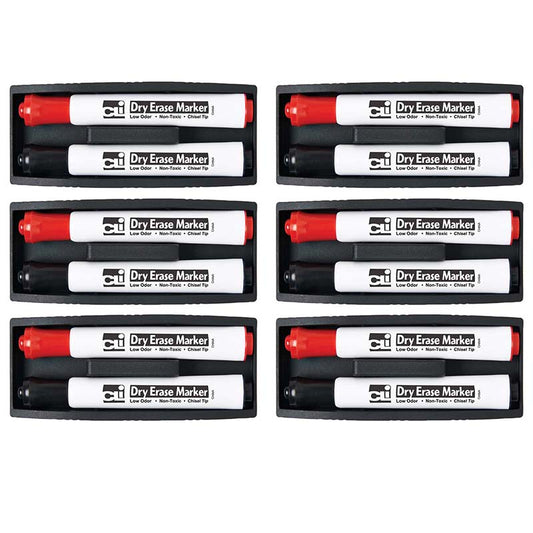 (6 EA) MAGNETIC WHITEBOARD ERASER