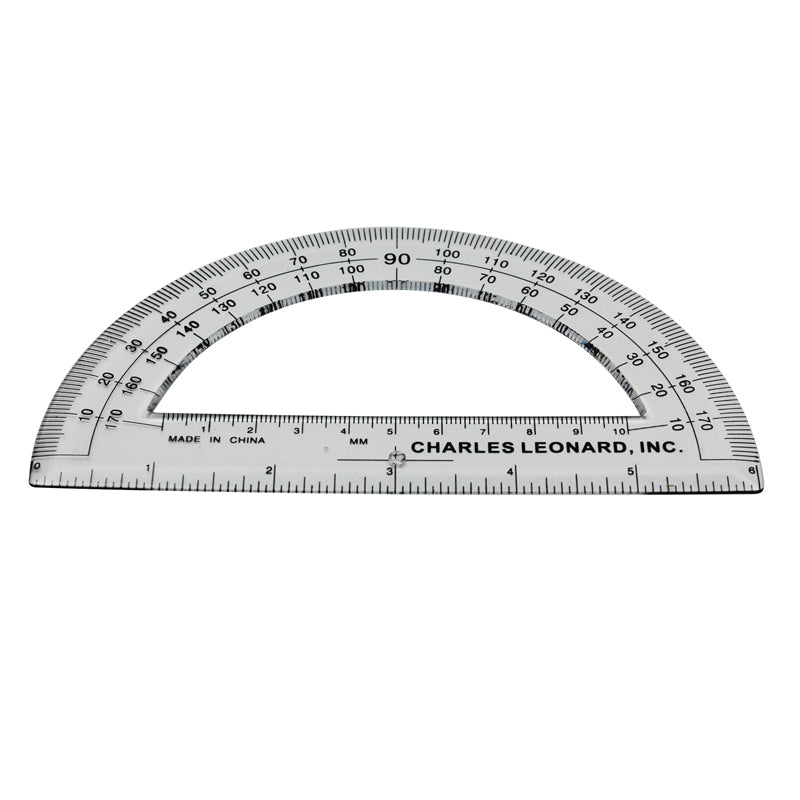 6 INCH PROTRACTOR PLASTIC