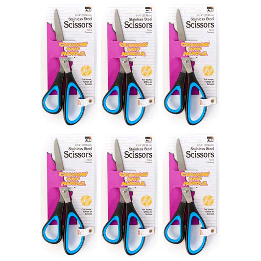 (6 EA) CUSHION GRIP SCISSOR