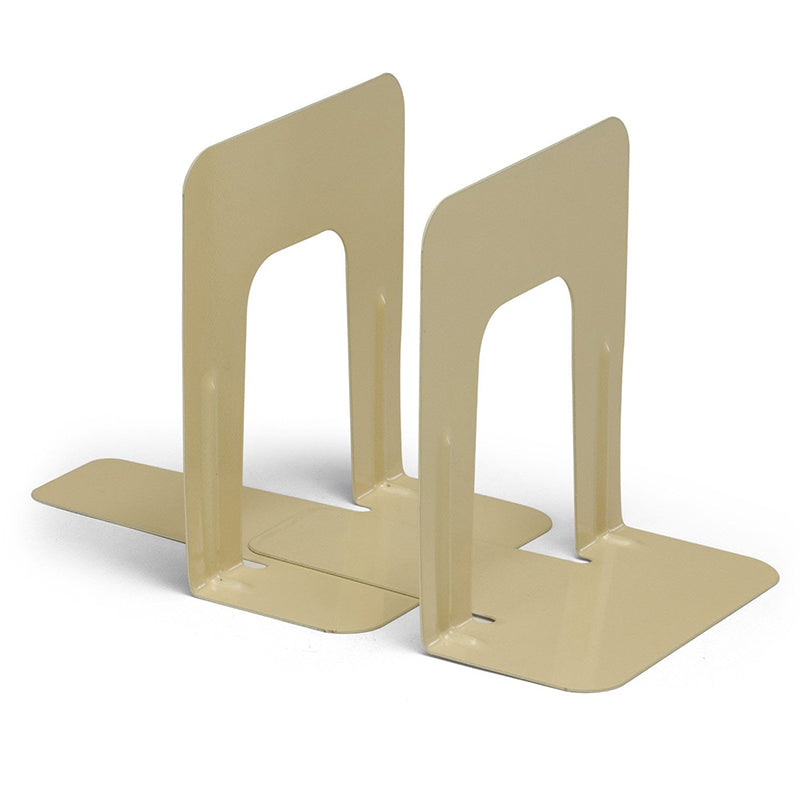 BOOKENDS 1 PAIR 9IN HEIGHT TAN