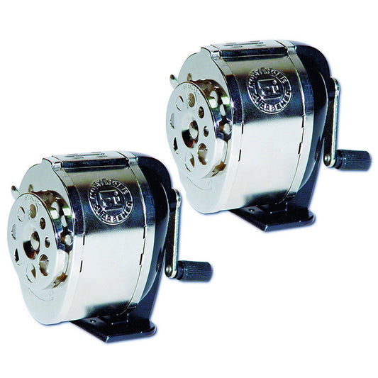 (2 EA) MANUAL PENCIL SHARPENER