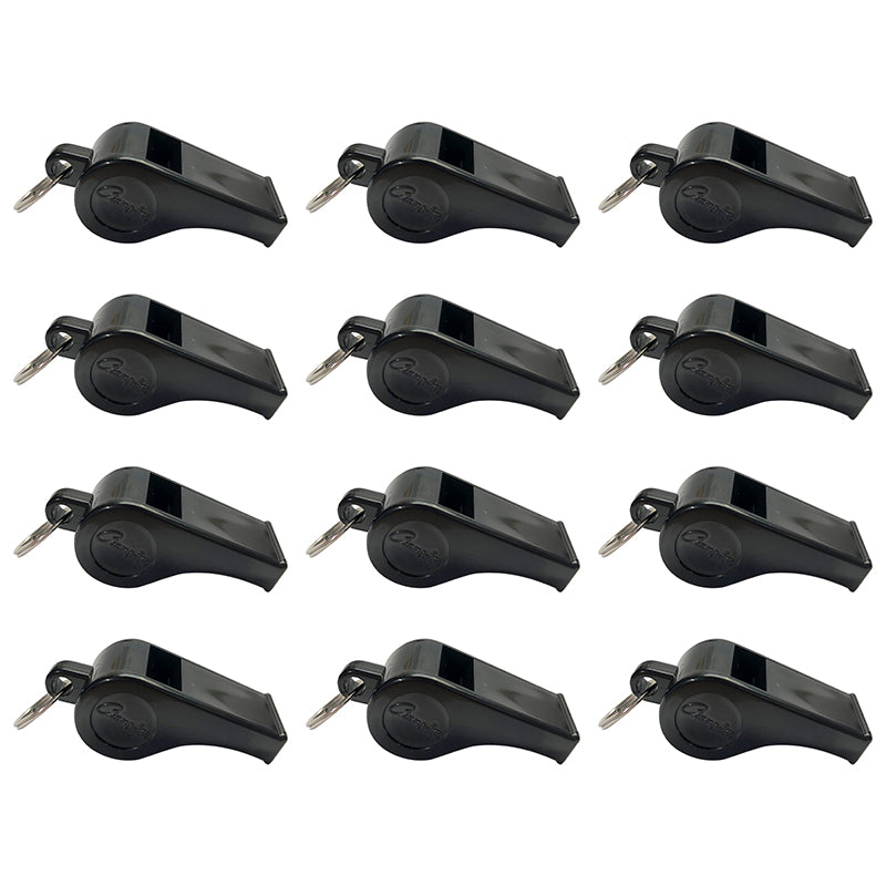 WHISTLES PLASTIC PACK OF 12