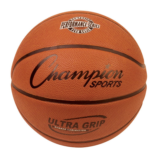 OFFICIAL SIZE 7 RUBBER BASKETBALL