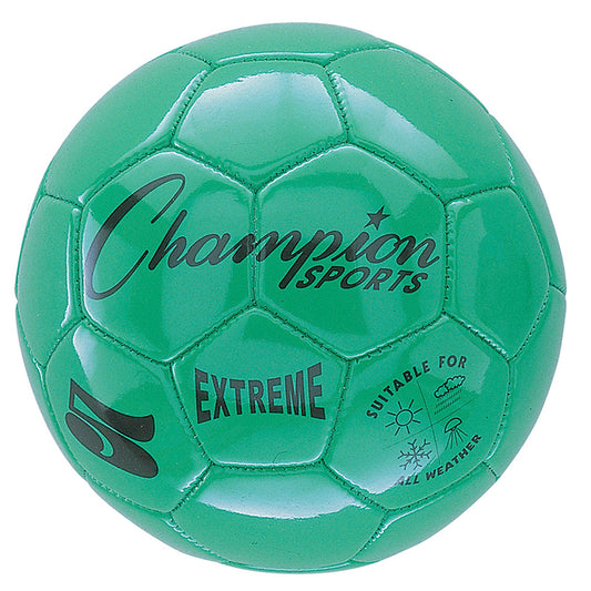 SOCCER BALL SIZE 5 COMPOSITE GREEN