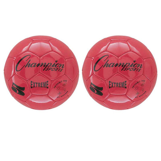 (2 EA) SOCCER BALL SIZE 5 COMPOSITE