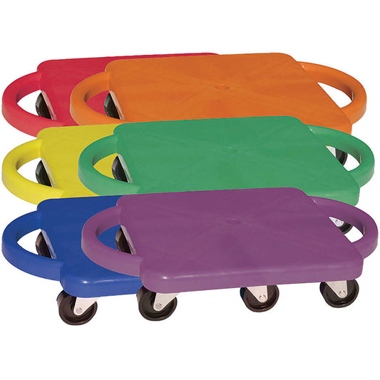 SCOOTERS WITH HANDLES SET OF 6