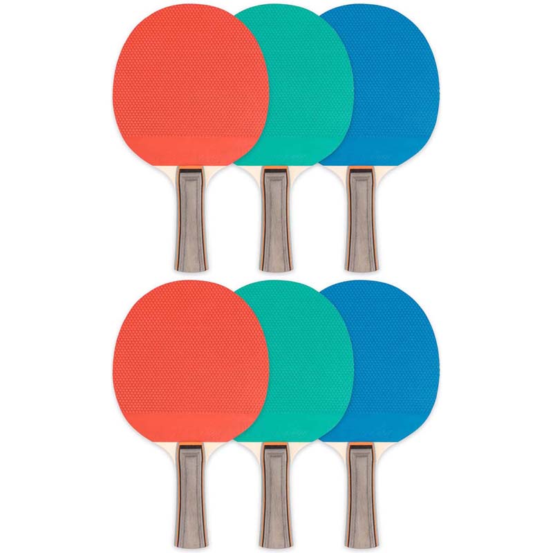 (6 EA) TABLE TENNIS PADDLE RUBBER