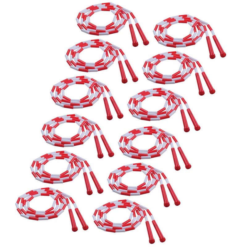 (12 EA) PLASTIC SEGMENTED ROPES 7FT