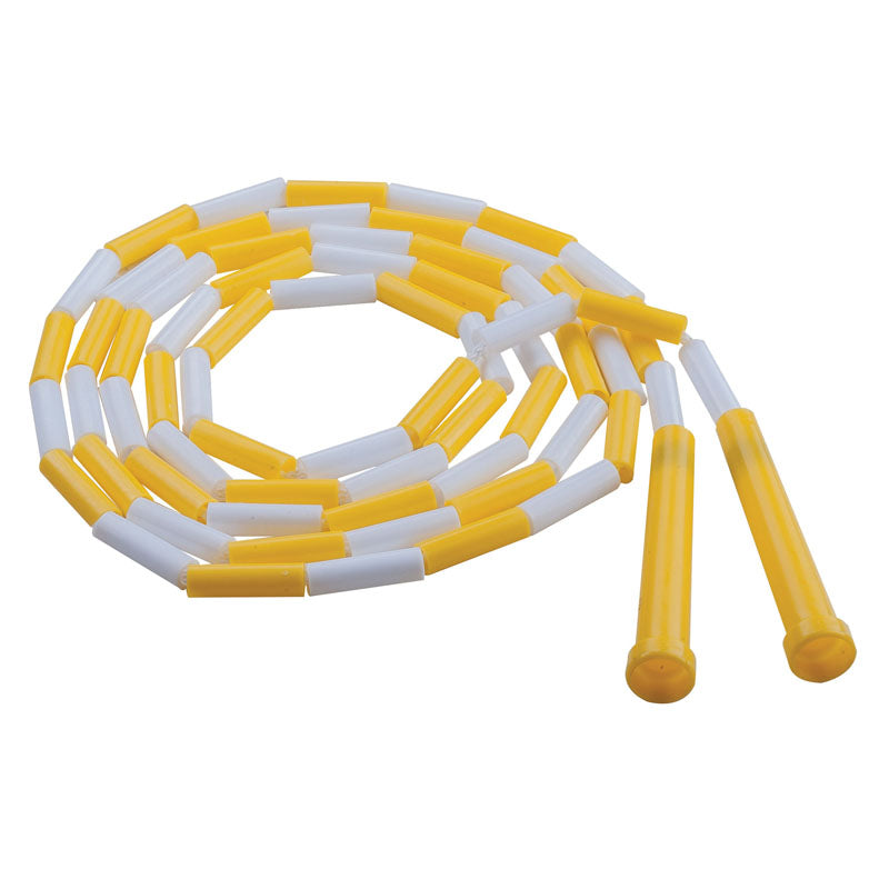 PLASTIC SEGMENTED ROPES 8FT YELLOW