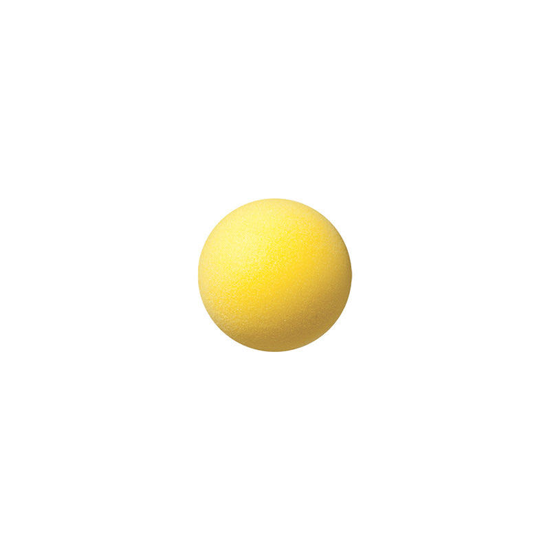 YELLOW FOAM BALL 4IN