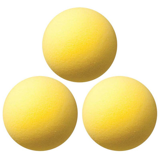 (3 EA) FOAM BALL 7IN - YELLOW