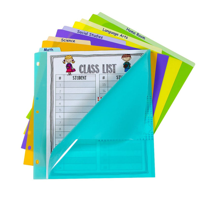 5 TAB INDEX DIVIDERS W/ VERTICAL