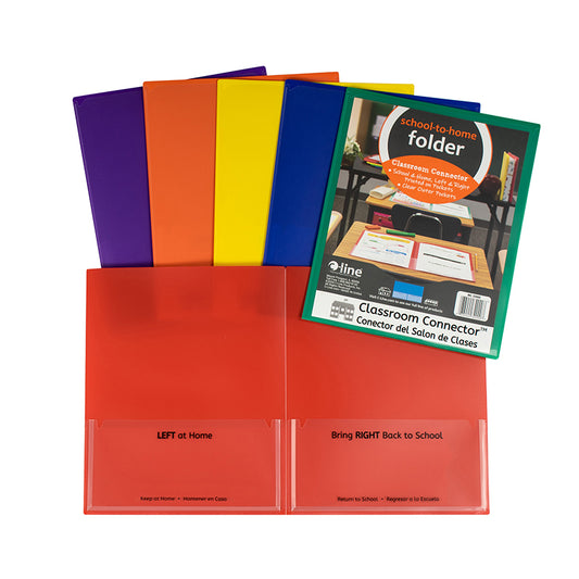 CLASSROOM CONNECTOR FOLDERS 36/BX