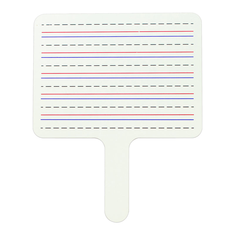 TWO-SIDED DRY ERASE ANSWER PADDLE