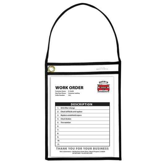 SHOP TICKET HOLDER W/STRAP 15/BOX