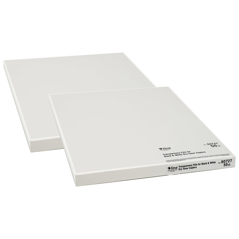 (2 PK) TRANSPARENCIES COPIER CLR