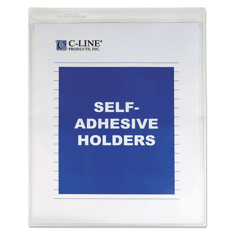 SELF ADHESIVE TICKET HOLDERS 50/BX