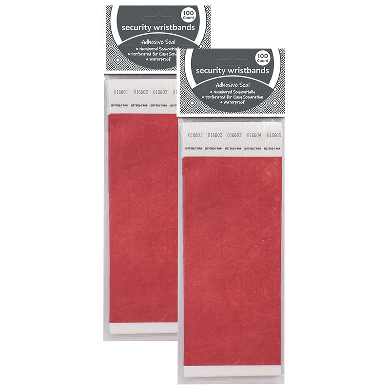 (2 PK) C LINE DUPONT TYVEK RED