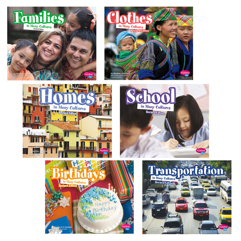 6 BOOK SET LIFE AROUND THE WORLD